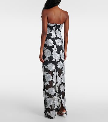 Robe longue à fleurs | Rotate