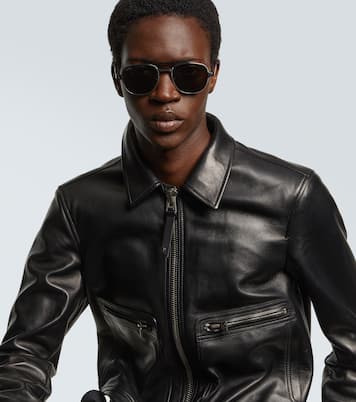 Eckige Sonnenbrille Santos De Cartier | Cartier Eyewear Collection