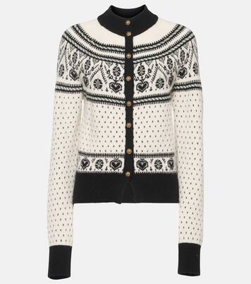 Cárdigan Marc de mezcla de cachemir en jacquard | Khaite