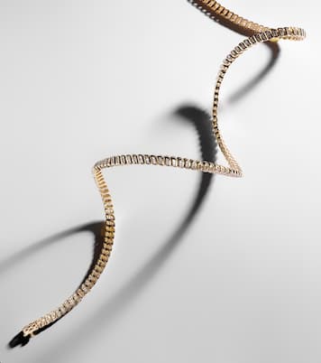 Choker Zoe in oro 18kt con diamanti | Anita Ko