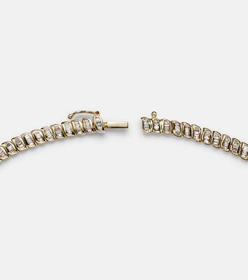 Choker Zoe in oro 18kt con diamanti | Anita Ko