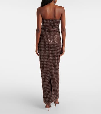 Verziertes Maxikleid | Rotate