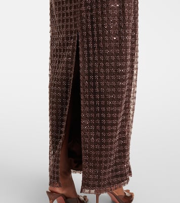 Verziertes Maxikleid | Rotate