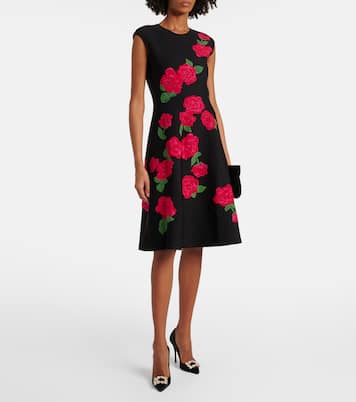 Midikleid aus Jacquard | Carolina Herrera