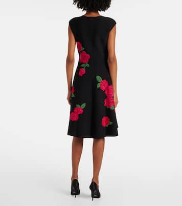 Midikleid aus Jacquard | Carolina Herrera