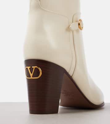 Stiefel Pattie 75 aus Leder | Valentino Garavani