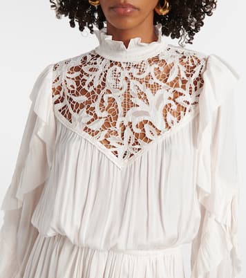 Sharlene lace-trimmed maxi dress | Isabel Marant