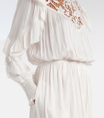 Sharlene lace-trimmed maxi dress | Isabel Marant