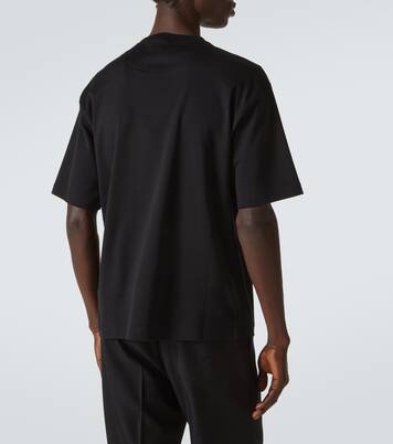 T-Shirt aus Baumwoll-Jersey | Prada