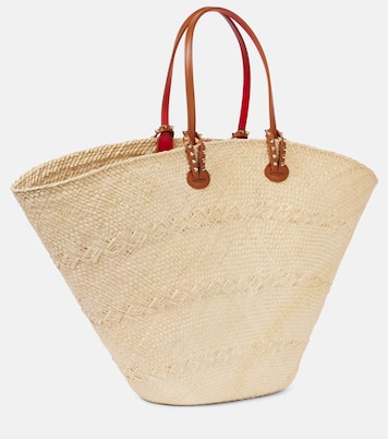 Tote Bag Cabata Large aus Raffiabast | Christian Louboutin