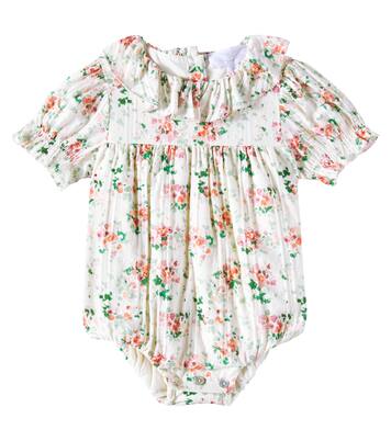 Baby Agapi floral playsuit | C'era Una Volta