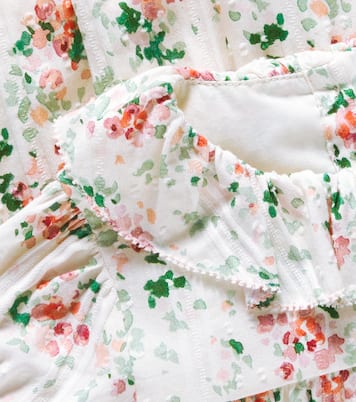 Baby Agapi floral playsuit | C'era Una Volta