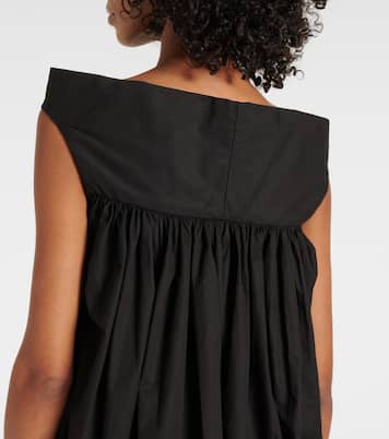 Abito crto Chalice in cotone con cut-out | Rick Owens