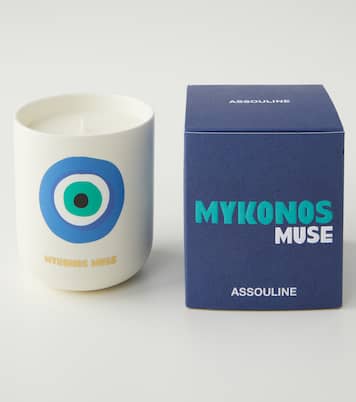 Travel From Home Mykonos Muse scented candle | Assouline
