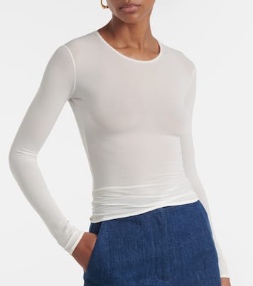 Longsleeve Ames aus einem Seidengemisch | Fforme