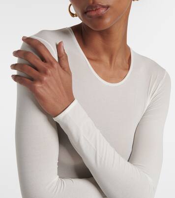 Longsleeve Ames aus einem Seidengemisch | Fforme