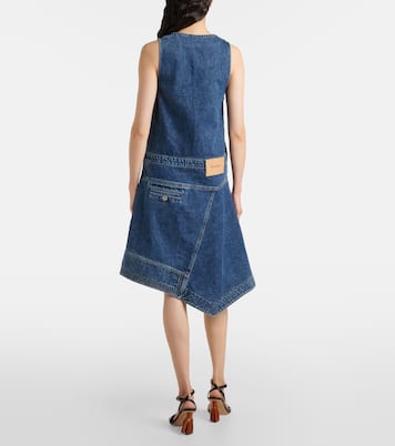 Wickelkleid aus Denim | JW Anderson