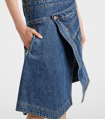 Wickelkleid aus Denim | JW Anderson