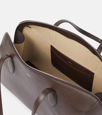 Leather tote bag | Toteme