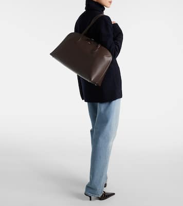 Leather tote bag | Toteme