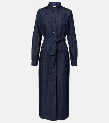 Hemdblusenkleid aus Baumwoll-Denim | Dries Van Noten