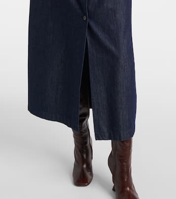 Hemdblusenkleid aus Baumwoll-Denim | Dries Van Noten