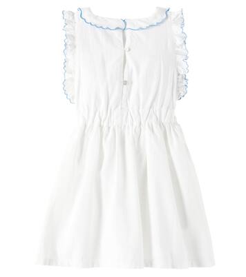 Hermione embroidered cotton baize dress | The New Society