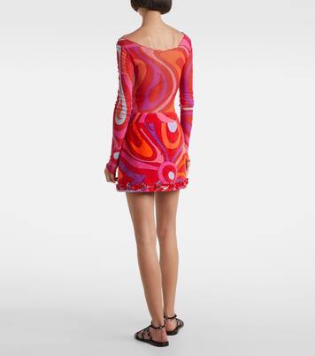 Marmo embellished cotton terry miniskirt | Pucci