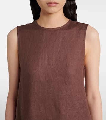 Robe longue Tallin en lin | Asceno