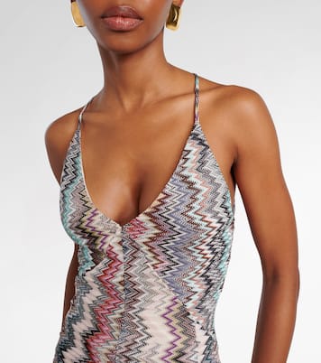 Abito lungo a zig-zag | Missoni