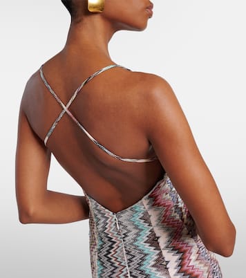 Abito lungo a zig-zag | Missoni