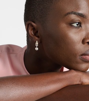 Ohrringe Luna aus Süßwasserperlen mit 14kt Gelbgold (585/1000) | Sophie Bille Brahe