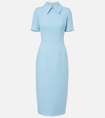 Robe midi Valletta en crêpe | Emilia Wickstead