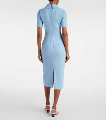 Robe midi Valletta en crêpe | Emilia Wickstead