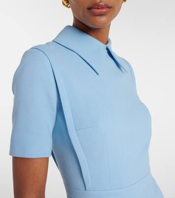 Robe midi Valletta en crêpe | Emilia Wickstead