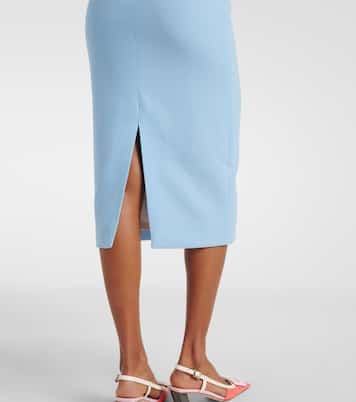 Robe midi Valletta en crêpe | Emilia Wickstead