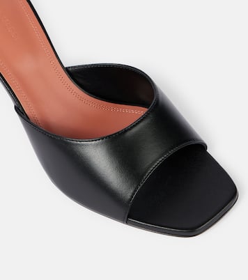 Mules Lupita 70 de piel | Amina Muaddi