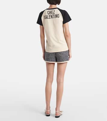 Printed cotton jersey T-shirt | Valentino