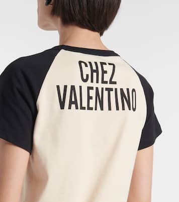 Printed cotton jersey T-shirt | Valentino