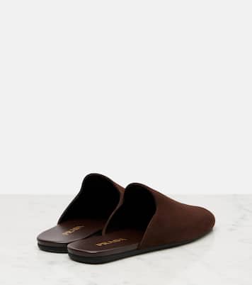 Suede mules | Prada