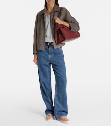 Loafers aus Veloursleder | Tory Burch