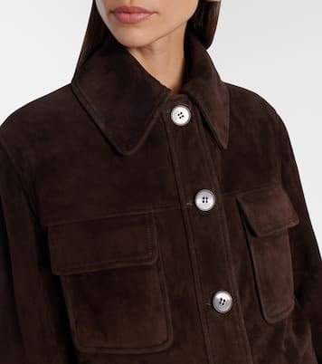 Jacke Lorien aus Veloursleder | Nour Hammour