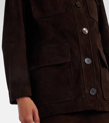 Jacke Lorien aus Veloursleder | Nour Hammour