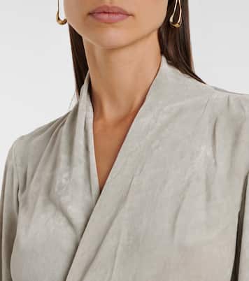 裹身加长连衣裙 | Rick Owens