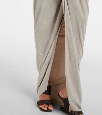 裹身加长连衣裙 | Rick Owens