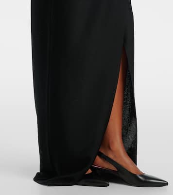 Halterneck open-back blazer dress | Balmain