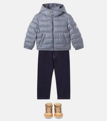 Virgin wool down jacket | Moncler Enfant