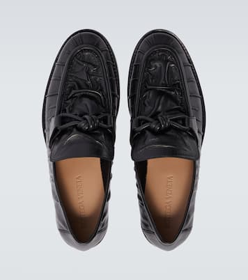 Astaire leather loafers | Bottega Veneta