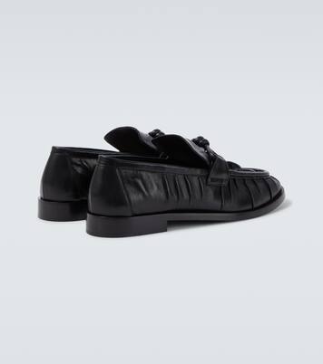 Astaire leather loafers | Bottega Veneta