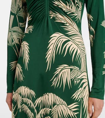 Bedrucktes Midikleid aus Jersey | Johanna Ortiz